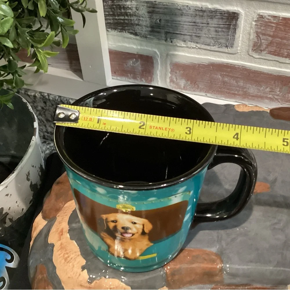 🔵 2/$10 - Keith Kimberlin Puppy Dog Coffee Mug Cup - Very gently used condition - Picture 9 of 10